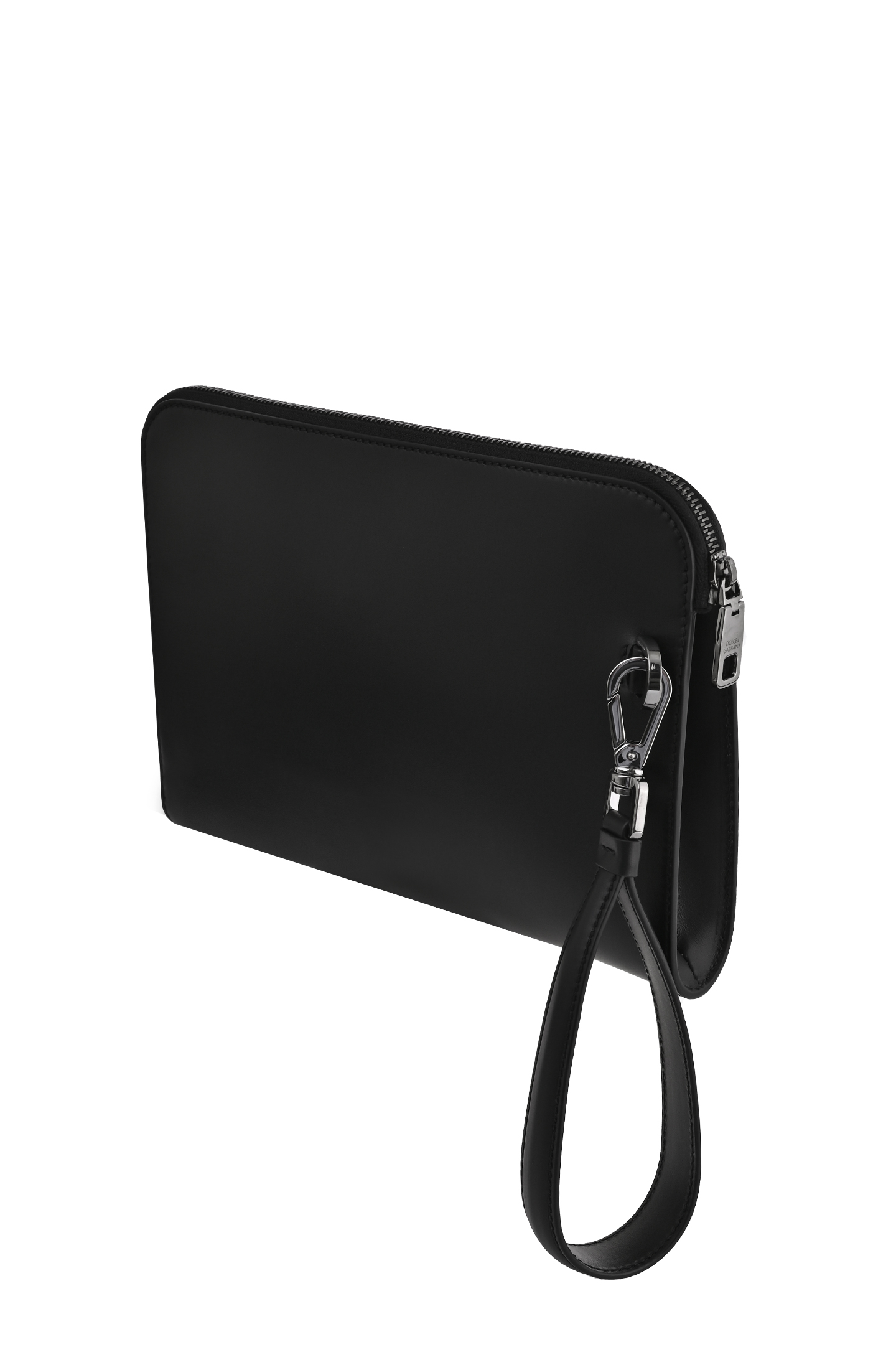 Кожаный клатч DOLCE & GABBANA BM1751 AG218, цвет: Черный, Мужской