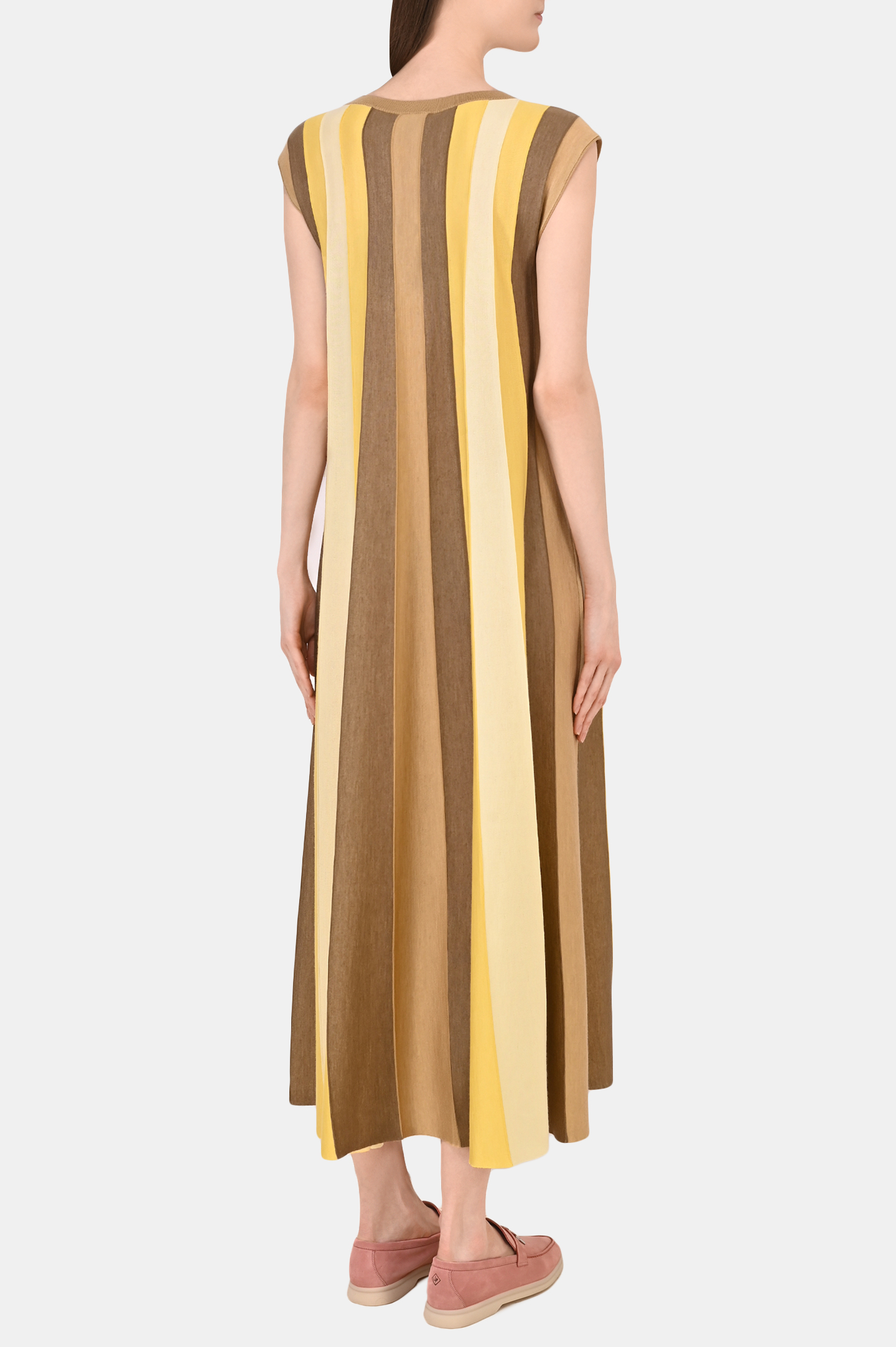 Платье LORO PIANA F2-FAM1203, цвет: Желтый, Женский