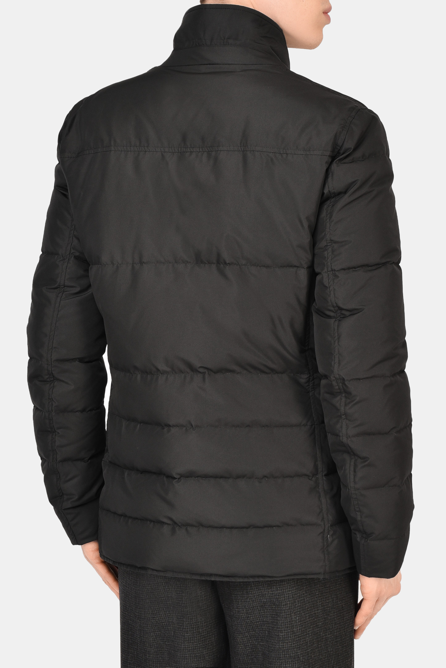 Куртка CANALI SG01718 O30340, цвет: Черный, Мужской