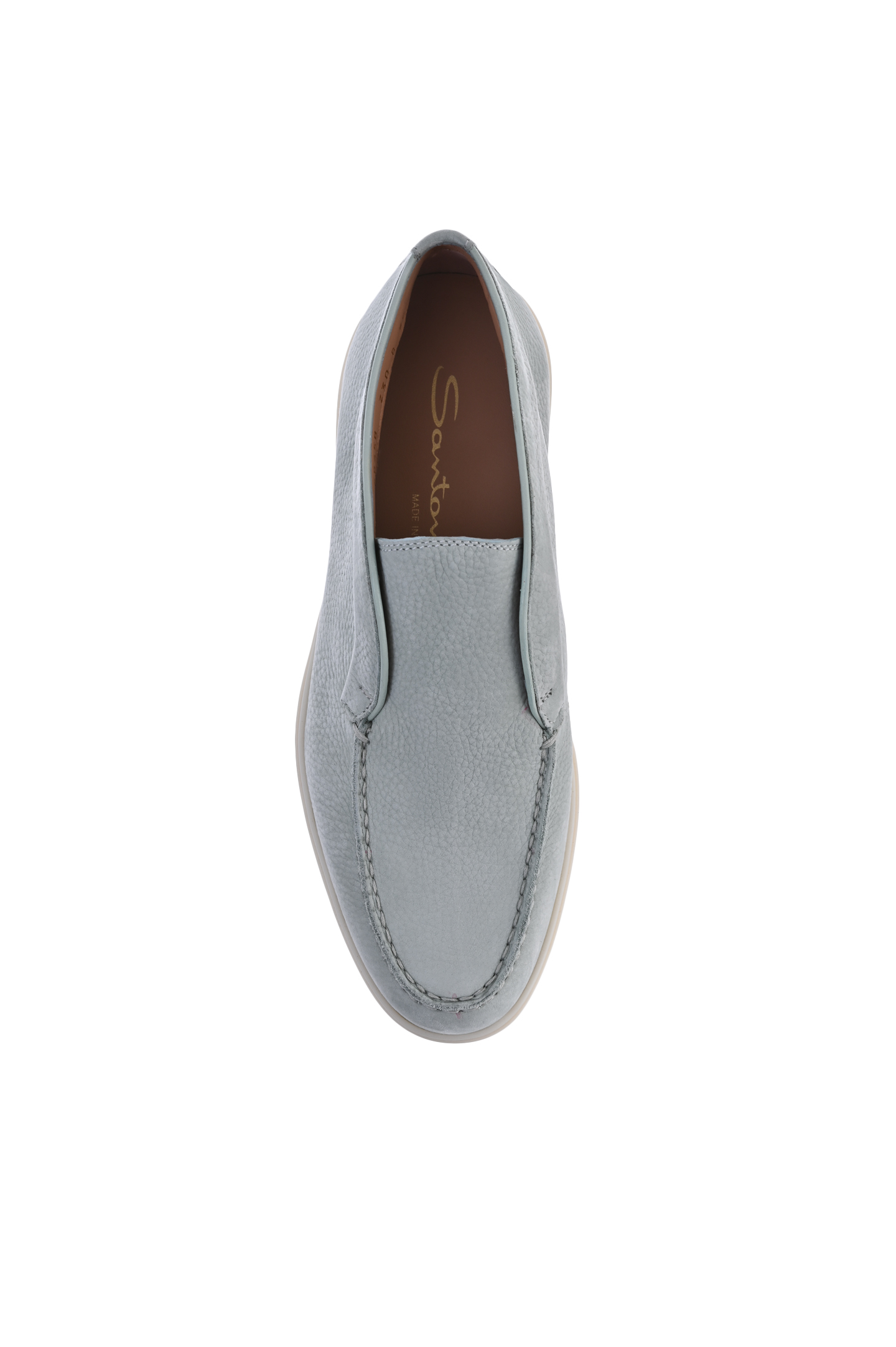 Лоферы SANTONI WUYA58458TISNPRXZ30, цвет: Голубой, Женский