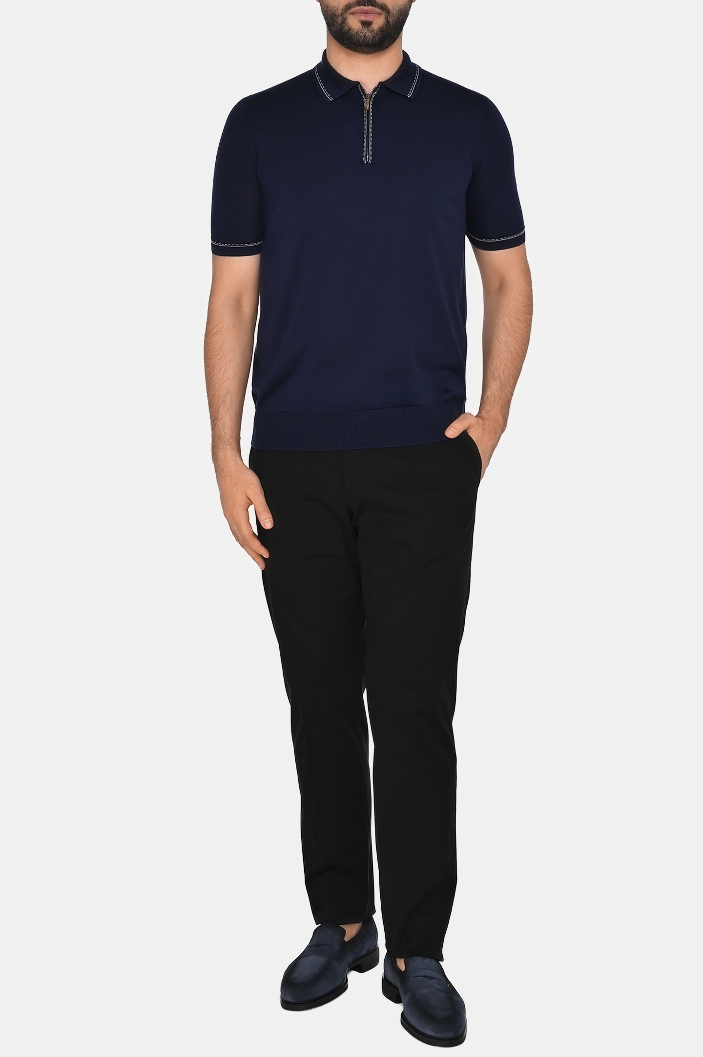 Брюки DOLCE & GABBANA GVB6ET FUFMJ, цвет: Черный, Мужской