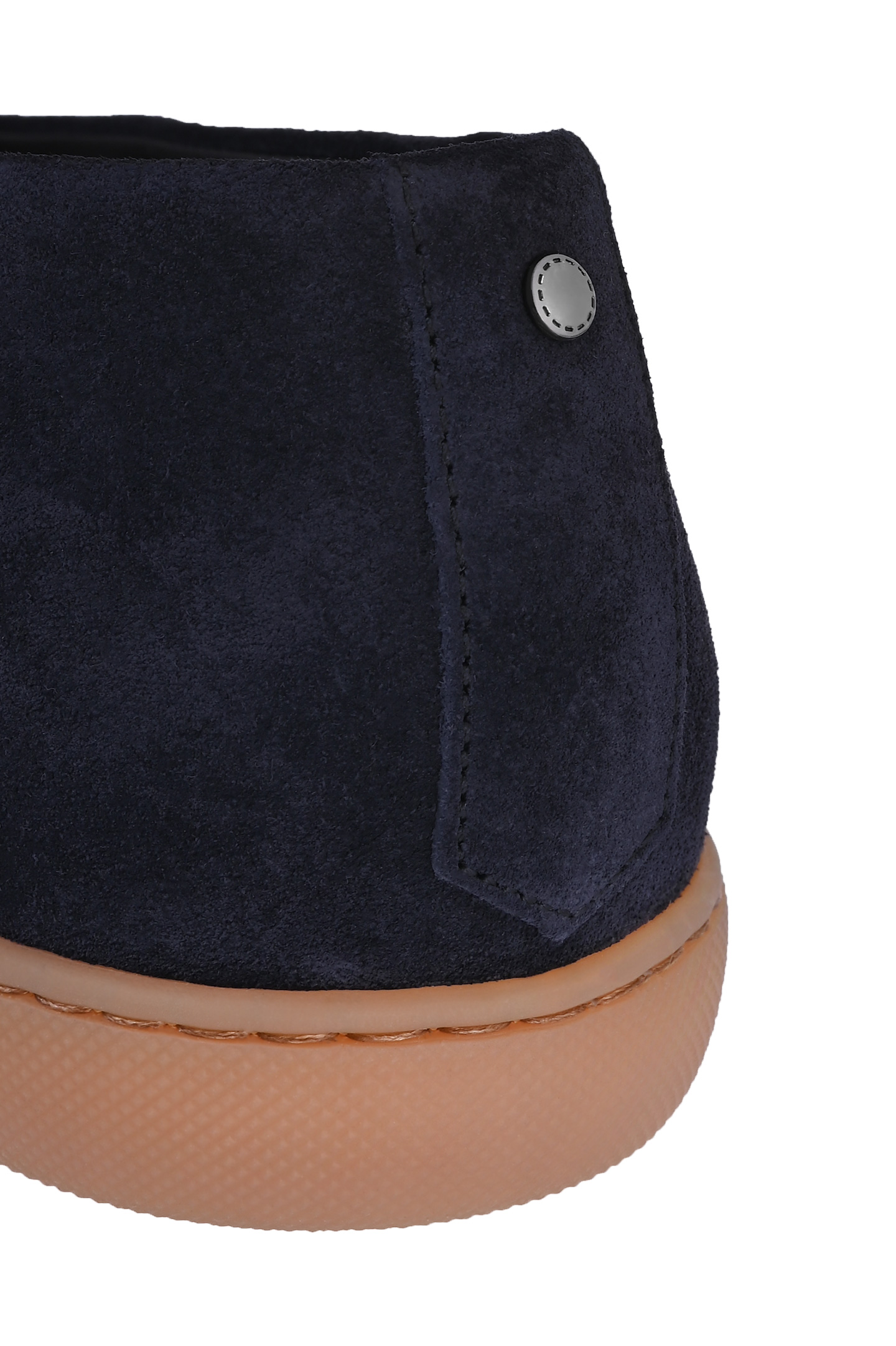 Слипоны CANALI RB00852 191243E, цвет: Темно-синий, Мужской