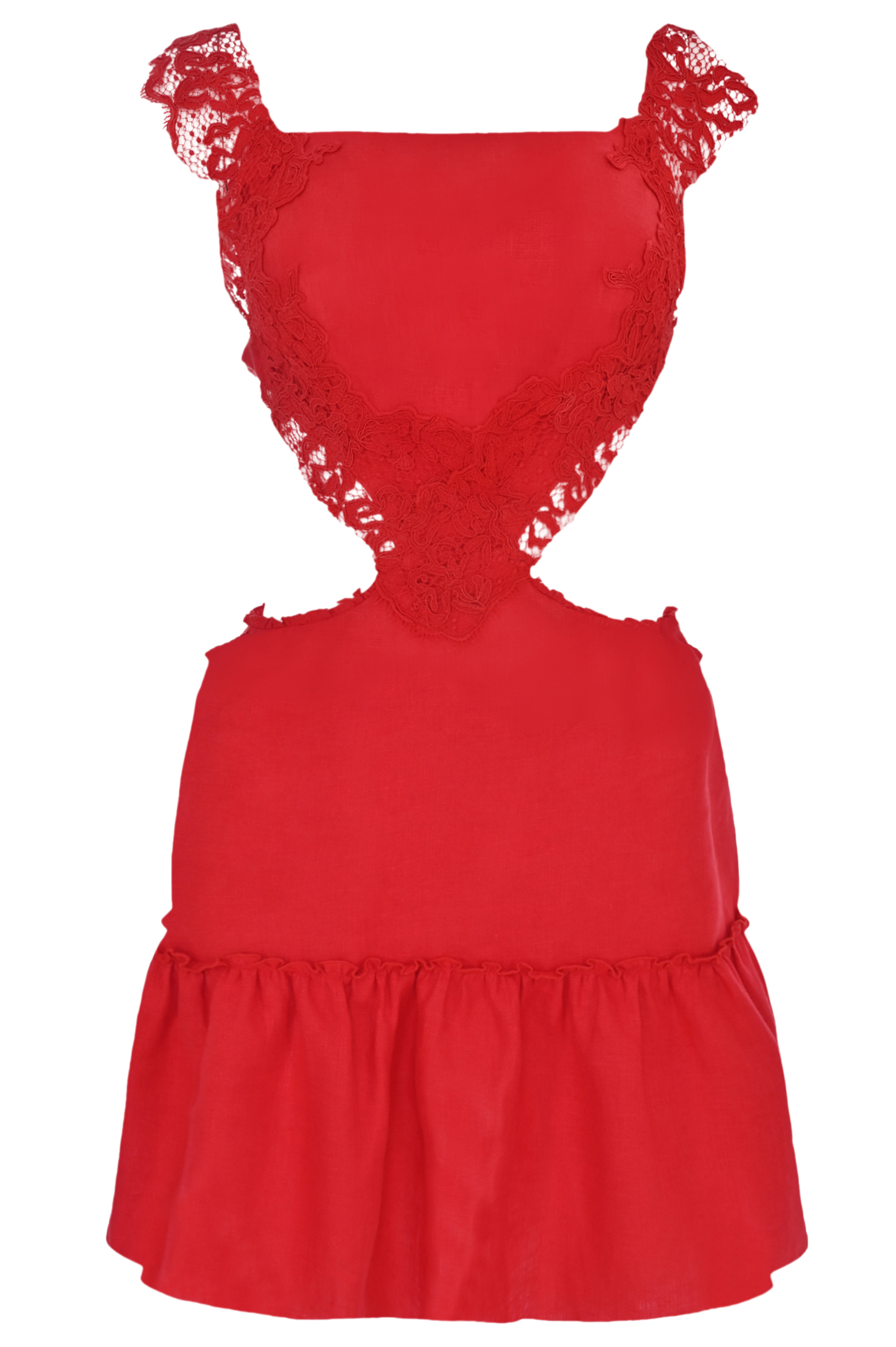 Платье ERMANNO SCERVINO D424Q603FQN, цвет: Красный, Женский