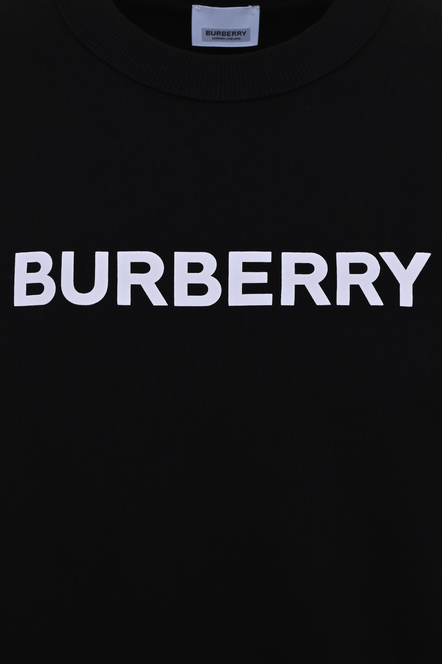 Свитшот BURBERRY 8055312, цвет: Черный, Мужской