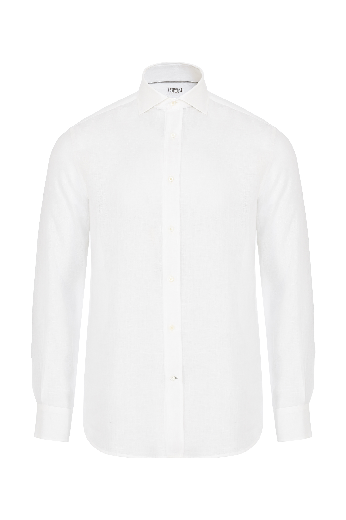 Рубашка BRUNELLO  CUCINELLI MB6500627, цвет: Белый, Мужской