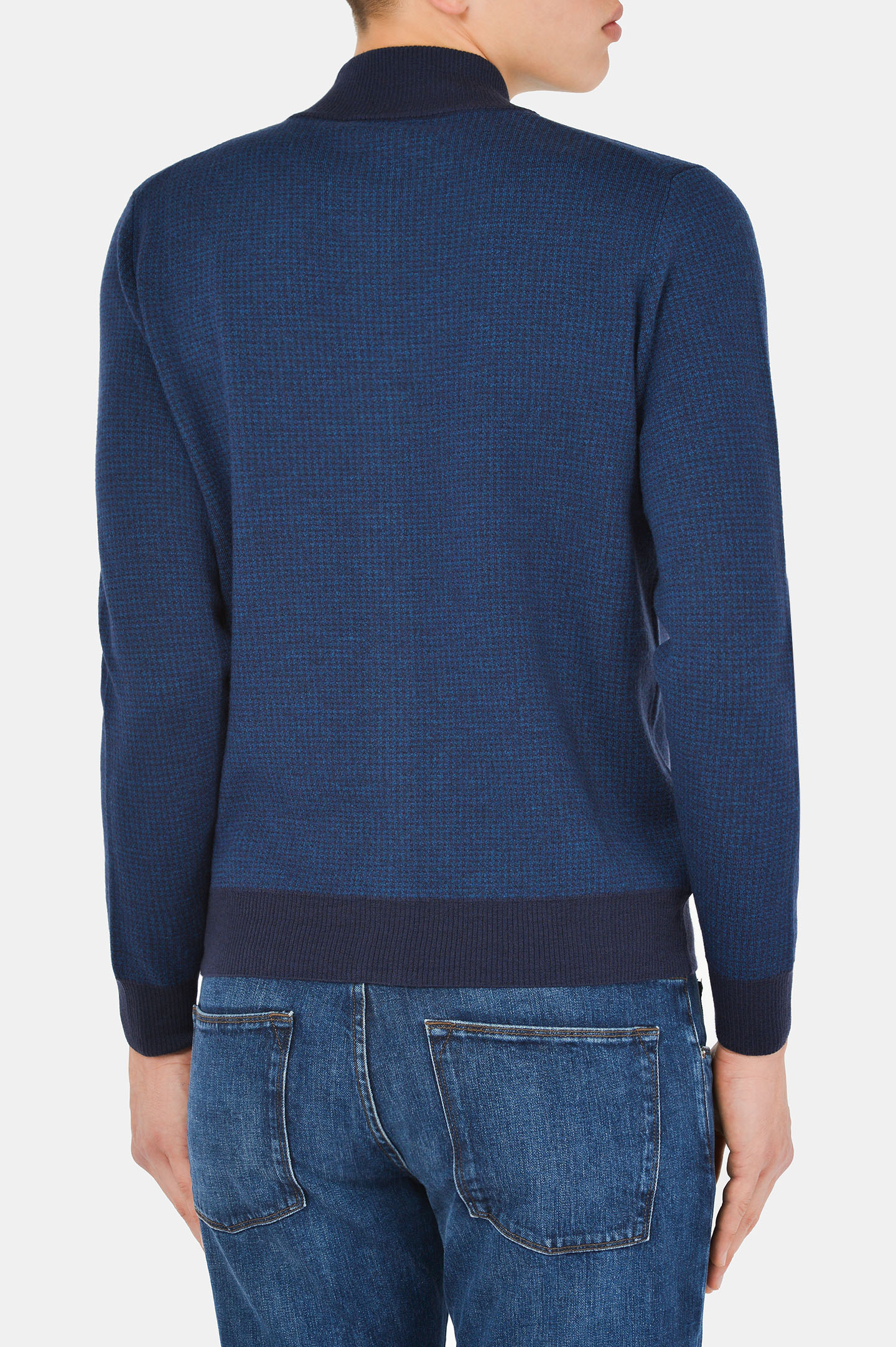 Кардиган CANALI MK00985 C0734, цвет: Синий, Мужской