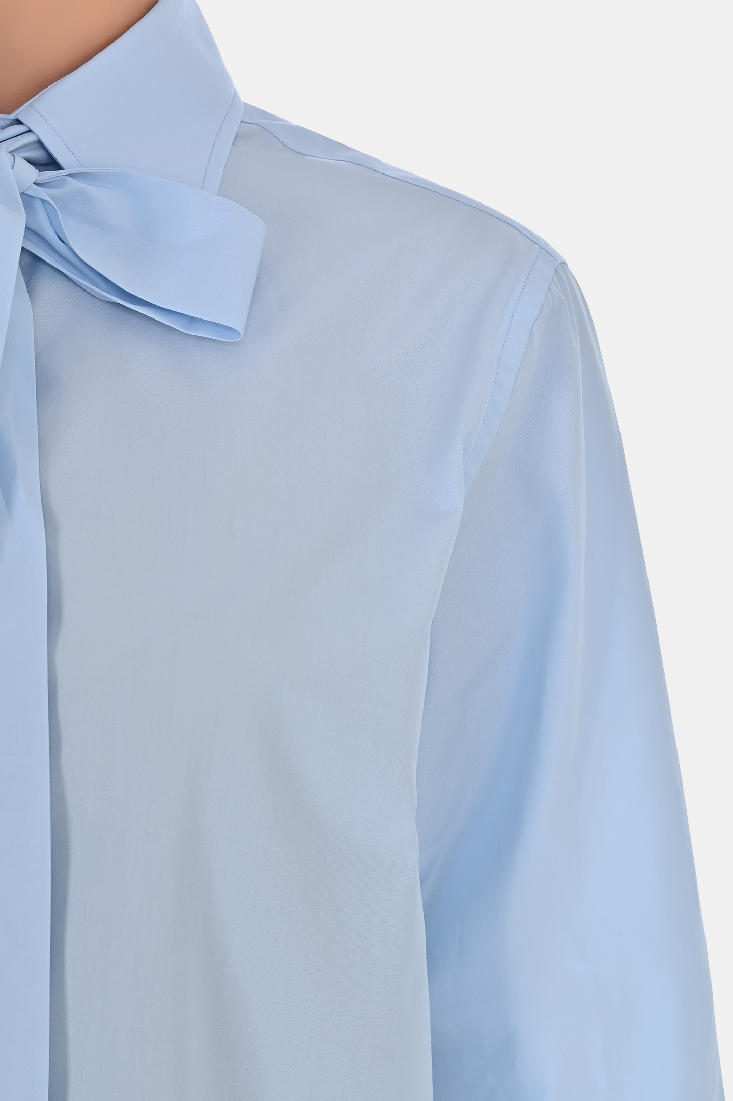 Блуза P.A.R.O.S.H. D381162-COTAL, цвет: Голубой, Женский