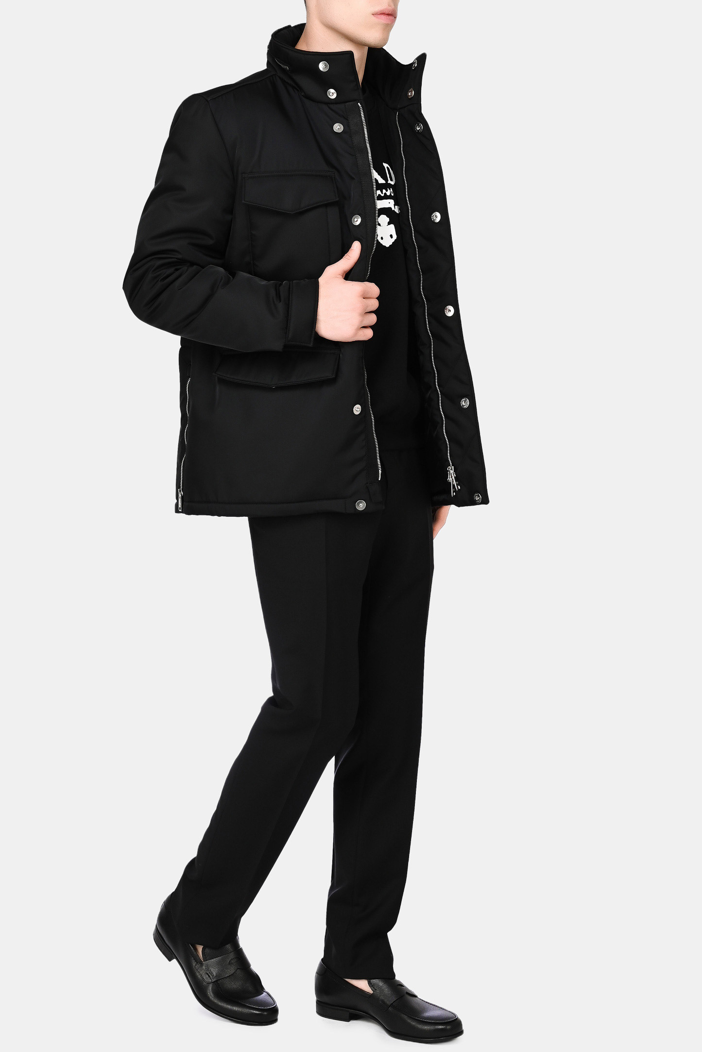 Куртка PRADA SGB784 1WQ8, цвет: Черный, Мужской